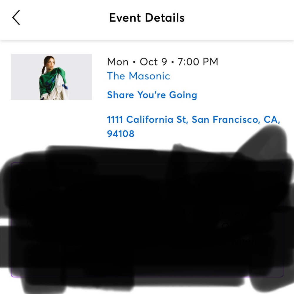 Tate McRae ‘are we flying tour’ GA floor tickets